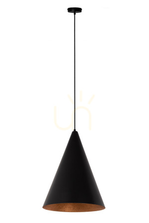 Lampa wisząca Sigma VESUVIO czarna 1xE27 35 cm 41041