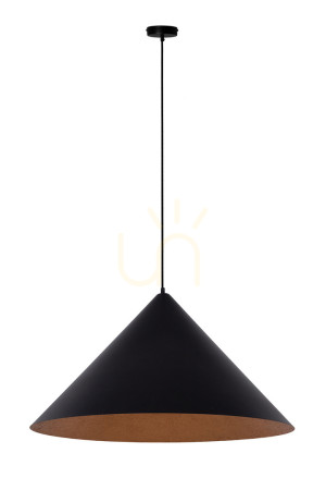 Lampa wisząca Sigma VESUVIO czarno-miedziana E27 70 cm SKU 41042