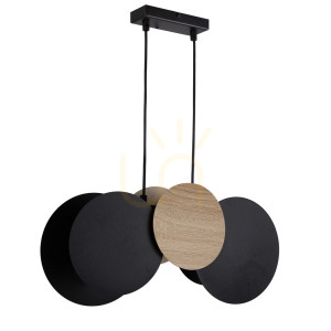 Lampa wisząca Sigma TOLA czarna 2xE27 44 cm SKU 41092