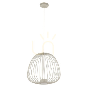 Lampa wisząca Sigma Bell Plus GX53 szara 33 cm 40880