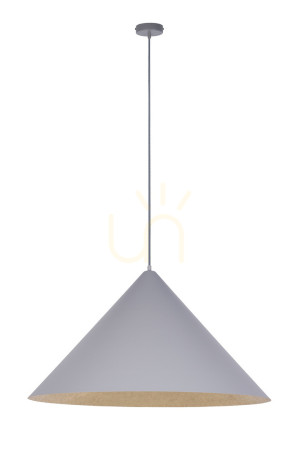Lampa wisząca Sigma VESUVIO szaro-złota E27 70 cm 41047