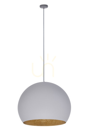 Lampa wisząca Sigma Margo szara 46 cm E27 41089