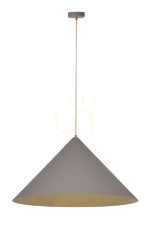 Lampa wisząca Sigma VESUVIO 3xE27 złoty taupe 70 cm SKU 41058