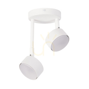 Plafon Sigma NEMO 2xGX53 biały 18 cm stal lakierowana 40981