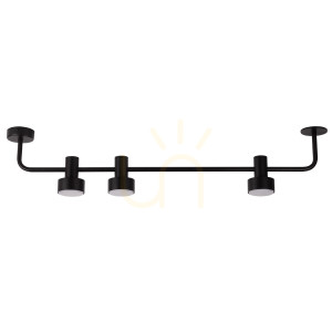 Plafon Sigma MONA 3xGX53 czarny 40901