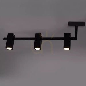 Plafon Sigma TOP 3xGU11 czarny 41020