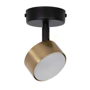 Plafon Sigma NEMO czarno-złoty GX53 LED 12W 41084