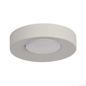 Plafon Sigma BROS 1xGX53 szary 14 cm stal lakierowana 40836