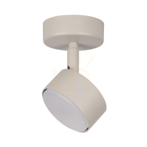 Plafon Sigma NEMO GX53 szary beż stal lakierowana 12W SKU 40886