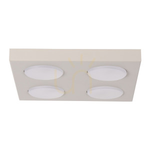 Plafon Sigma HERO 4xGX53 szary beż 24 cm 40995
