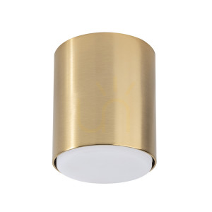Plafon Sigma TUBO złoty GX53 stal mosiądzowana 12W 40849