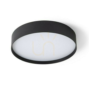 Plafon Solis 40 Dimm Natynkowa Czarna 230 V Led 50 W 3000 K