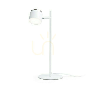 Lampa Stołowa Nova Biała Chrom/Akryl Mleczny 230 V Led 4.2 W 3000 K