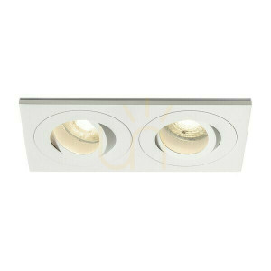 Oczko Sufitowe Galo Ii Wpuszczana Biała 230 V Led Gu10 9 W Ip65