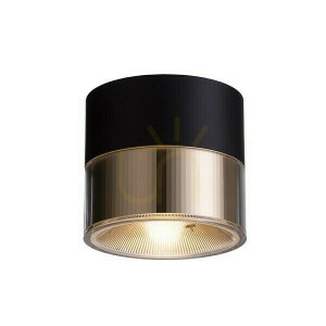 Downlight Juniper Sufitowa Czarna/Złota 230 V Led 15 W 30° 3000 K