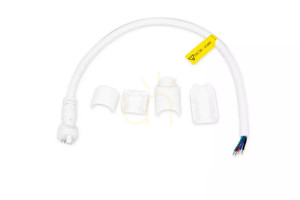 Przyłącze zasilające do Neon Flex VR RGB / wyjście proste / Bergmen