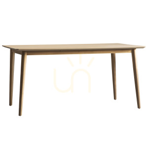 Stół do jadalni Gallery Direct Milano 160x90 cm dąb chevron