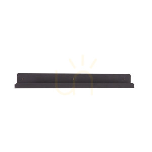 Półka ścienna Gallery Direct Crofton czarna żelazna 60 cm