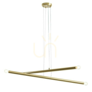 Lampa Wisząca Tubo 4 Brass ALDEX 1072L40