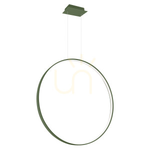 Lampa wisząca RIO 78 zielona oliwka LED 4000K - THORO