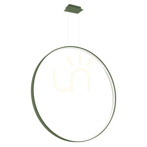 Lampa wisząca RIO 110 zielona oliwka LED 4000K - THORO