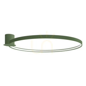 Plafon RIO 110 zielony oliwkowy LED 3000K - THORO