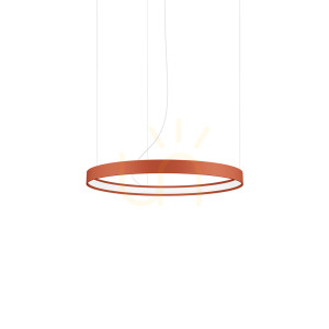 Żyrandol RIO 55 ochra czerwona LED 3000K - THORO