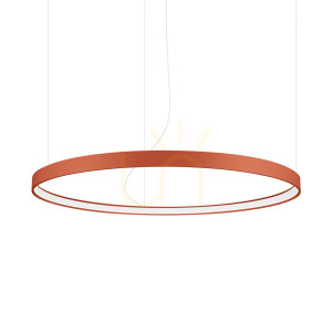 Żyrandol RIO 110 ochra czerwona LED 4000K - THORO