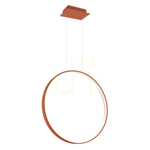 Lampa wisząca RIO 55 ochra czerwona LED 3000K - THORO