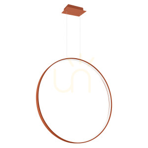 Lampa wisząca RIO 78 ochra czerwona LED 3000K - THORO