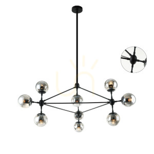 Lampa wisząca Bao Nero Fume Orlicki Design
