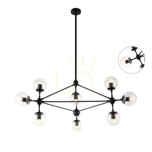 Lampa sufitowa Bao Nero Claro Orlicki Design