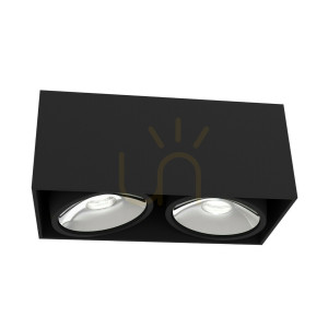 Lampa sufitowa Cardi II Nero / Ufo Cromo Orlicki Design