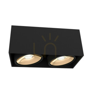 Lampa sufitowa Cardi II Nero / Ufo Gold Orlicki Design