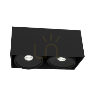 Lampa sufitowa Cardi II Nero / Ufo Nero Orlicki Design