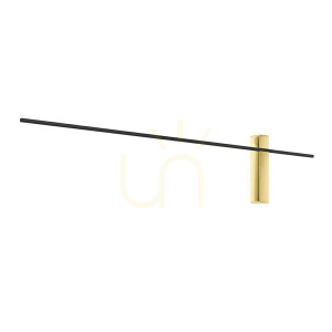 Kinkiet Bene Parette Nero/Gold 100 Orlicki Design