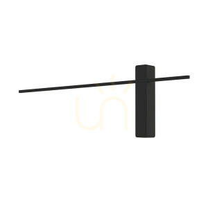 Kinkiet Bene Parette Nero 60 Orlicki Design