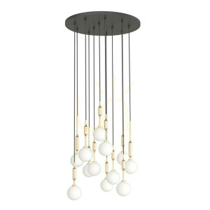 Lampa wisząca Ero XII Gold 60 Orlicki Design
