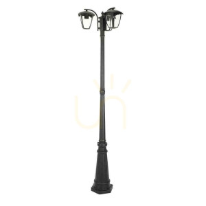 Latarnia Ogrodowa V-TAC 3XE27 1990mm IP44 Czarny VT-740