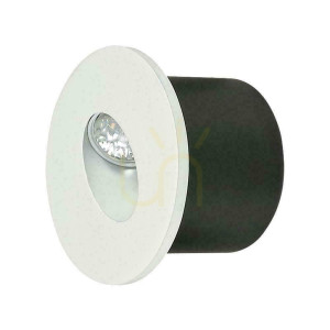 Oprawa Schodowa 3W LED V-TAC Okrągła Biała 230V VT-1109 4000K 270lm