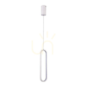 Oprawa Zwieszana V-TAC 13W LED Biała VT-7829 3000K 1500lm