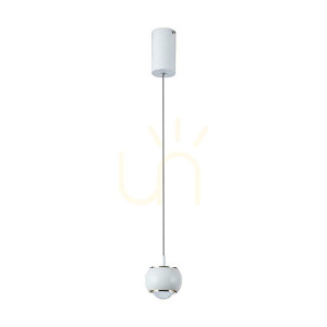 Oprawa Zwieszana V-TAC 9W LED Biała VT-7830 4000K 1000lm