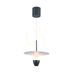 Oprawa Zwieszana V-TAC 9W LED Biały+Szary VT-7832 3000K 1000lm