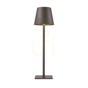 Antracyt Lampka na biurko Atlis LED
