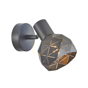 Szary Nowoczesny Spotlight Harley E14