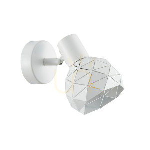 Nowoczesny Biały Reflektorek Harley E14