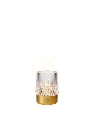 Lampa stołowa Zuma Line CRYSTAL NHTD-N08-G LED