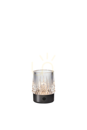 Lampa stołowa Zuma Line CRYSTAL NHTD-N08-NB LED