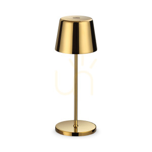Lampa stołowa Ideallux CUTE 346939 złota LED 2,5W ściemnialna IP65