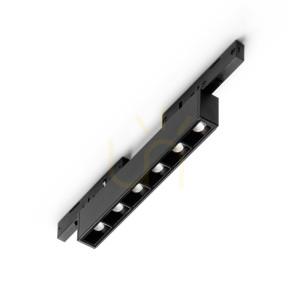 Lampa do szynoprzewodów Ideallux DEVA 332758 LED 5W 3000K czarna 14,5 cm